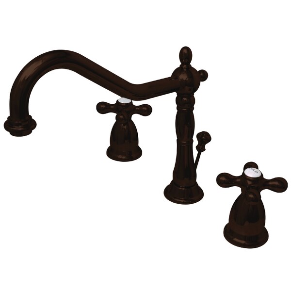 8" Widespread Bathroom Faucet, Oil Rubbed Bronze
